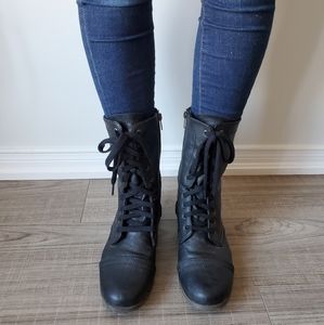 Ladies Combat Boots